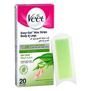 نوار موبر بدن ویت مدل آلوئه ورا و چای سبز بسته 20 عددی