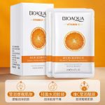 ماسک صورت بایو آکوا مدل ویتامین سی وزن 2 گرم مجموعه 30 عددی