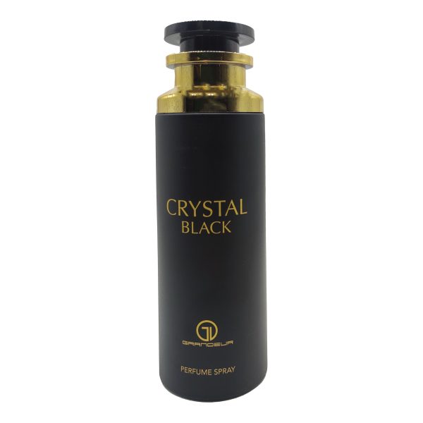اسپری بدن زنانه گراندیور مدل Crystal Black حجم 200 میلی لیتر
