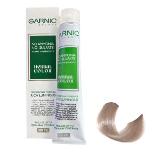 رنگ مو گارنیک مدل NO-AMMONIA شماره 9.77 حجم 100 میلی لیتر رنگ شنی ماسه ای