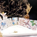 آینه زیبا طرح پروانه نگین دار