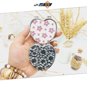 آینه فانتزی طرح قلبی