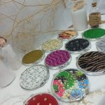 آینه فانتزی طرح گرد