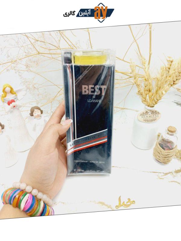 ادکلن BEST BY LOMANI مردانه رایحه گرم و معطر کد 3138