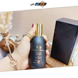 ادکلن بلک افغان آروماسک GRAND MIRAGE BLACK AFGAN AROMASQ حجم 100 میلی لیتر اورجینال اماراتی