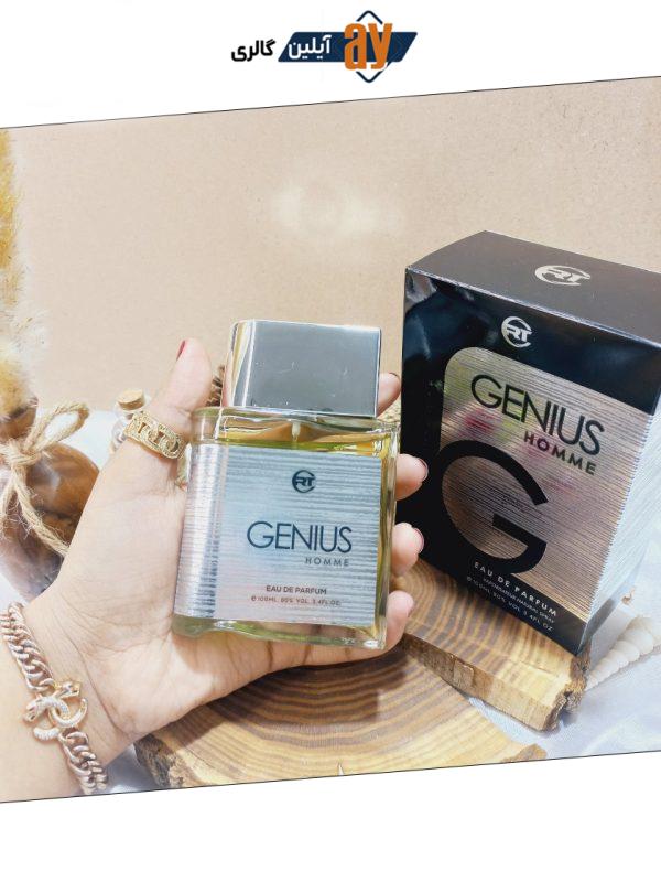 ادکلن جنیوس هوم GENIUS HOMME  حجم 100 میلی لیتر اورجینال اماراتی کد 426005