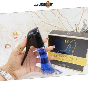 ادکلن زنانه خوشبو کفش آبی GIAMOUR HEELS  90ml کد 30019