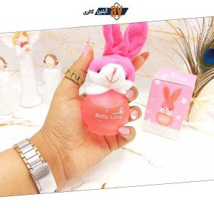 ادکلن عروسکی کودک مدل خرگوش سرخابی 50 میل کد 14417
