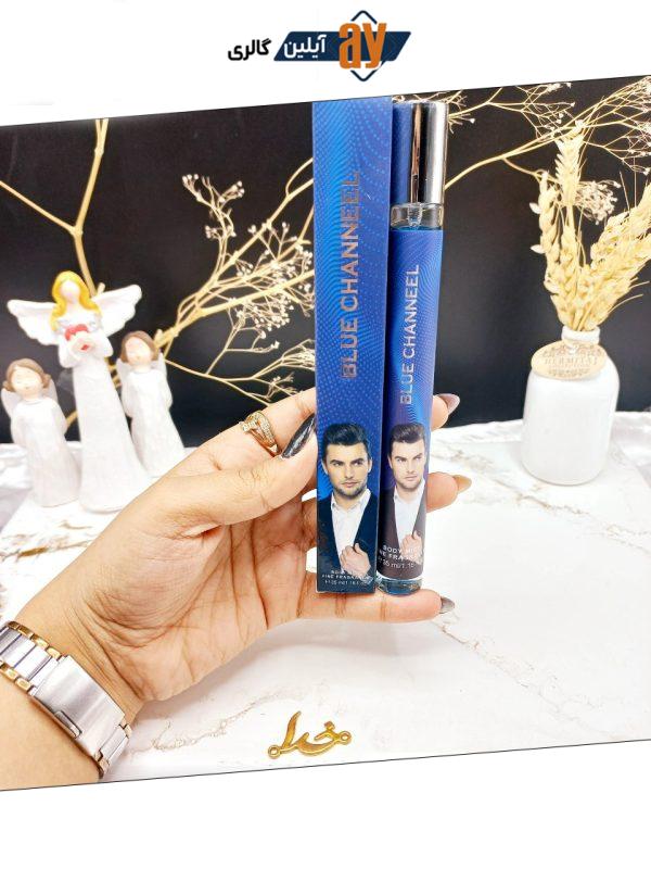 ادکلن مردانه بلو چنل BLUE CHANNEEL 35 ml استوانه ای کد 2224
