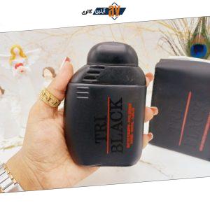 ادکلن مردانه کیفی  TRI BLACK کد 5610