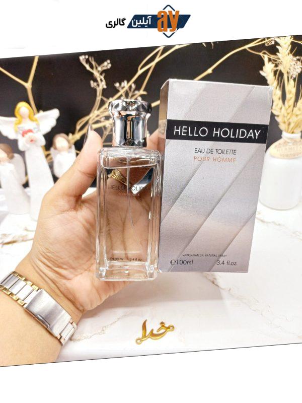 ادکلن مردانه HELLO HOLIDAY حجم ۱۰۰ML کد 2673