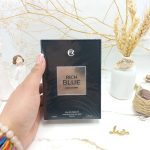 ادکلن مردانه RICH BLUE حجم 100 میلی لیتر اورجینال اماراتی