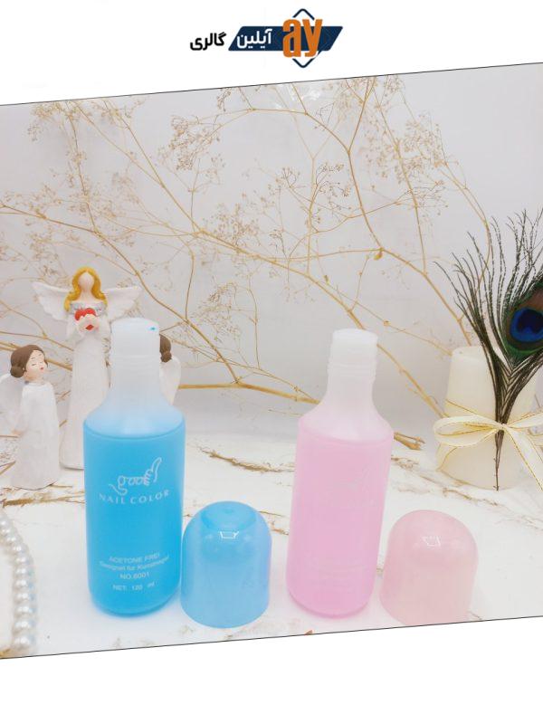 استون مایع استوانه ای NAIL COLOR 120 میل کد 6001