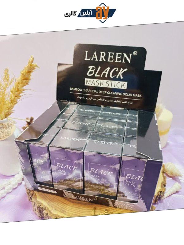 استیک ماسک جادویی سیاه BLACK تمیز کننده عمیق پوست LAREEN