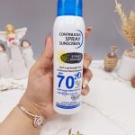 اسپری ضدآفتاب spf 70 برند وکالی WOKALI کد WKL 543