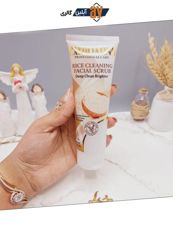 اسکراب تیوپی لایه بردار برنج برند EXFOLIATING کدWKL697
