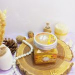 اسکراب شنی صورت و بدن رایحه 24 عیار طلا هپی لیدی HAPPY LADY کد HL206