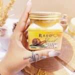 اسکراب شنی صورت و بدن رایحه حلزون راکو RAKO اصلی کد RK1029
