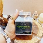 اسکراب شنی صورت و بدن رایحه زغال بامبو فیکاوجی FEICAOJI کد 137284