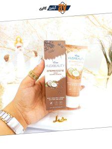 اسکراب صورت تیوپی قهوه و نارگیل هدی بیوتی HUDABEAUTY کد HD826008