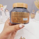 اسکراب کاسه ای شنی مدل ذغال  بامبو دارای ویتامین E برند max lady کد 0313