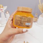 اسکراب کاسه ای شنی مدل زردآلو برند max lady کد 0405