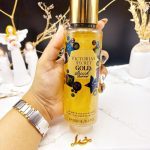 بادی اسپلش 250 ml شاین دار ویکتوریا سکرت مدل GOLD اورجینال