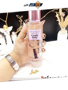 بادی اسپلش 250 ml شاین دار ویکتوریا سکرت مدل Candy Baby Shimmer اورجینال