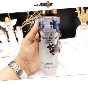 بادی اسپلش 250 ml شاین دار ویکتوریا سکرت مدل PLATINUM اورجینال