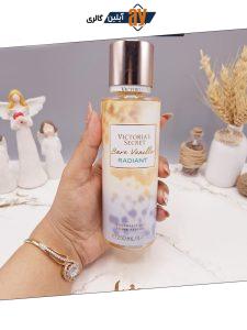بادی اسپلش 250 ml ویکتوریا سکرت مدل Bare Vanilla RADIANT اورجینال