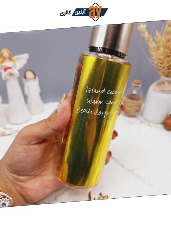 بادی اسپلش 250 ml ویکتوریا سکرت مدل Coconut Passion Shimmer اورجینال