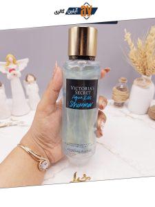 بادی اسپلش 250 ml ویکتوریا سکرت مدلAqua Kiss Shimmer اورجینال