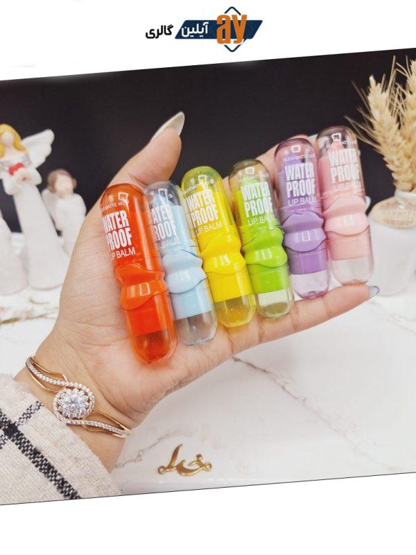 بالم حرارتی ضد آب طرح لب هدا مات می HUDA MATTE ME کد 35001