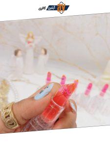 بالم لب حرارتی گل دار موکالره moc allure کد 2225