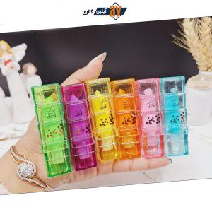 بالم لب رنگی طرح مکعبی هولد مورنینگ Hold morning کد HB5515