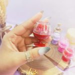 بالم لب طرح جام گل رز برند مجیک MAGIC کد LS832