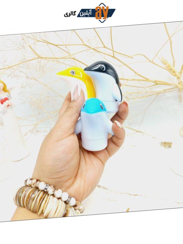 بالم لب طرح دلفین برند هوکسیا بیوتی HUXIA BEAUTY کد 1048