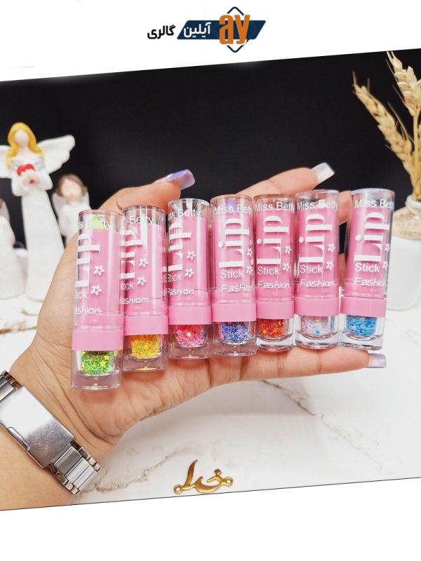 بالم لب فانتزی رنگارنگ میس بتی Miss Betty کد 77113