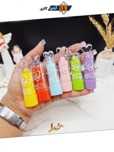 بالم لب فانتزی طرح سر قلبی HUXIABEAUTY کد 6402