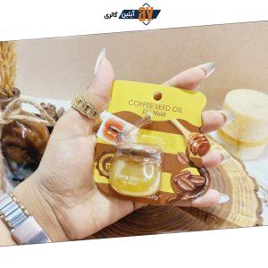 بالم لب کوزه ای رایحه قهوه کیس بیوتی KISS BEAUTY کد 9501803co