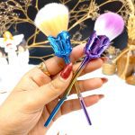 براش حرفه ای آرایشی طرح گل