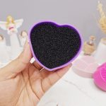 براش شور سلیکونی طرح قلب