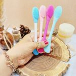 براش ماسک سلیکونی دو طرفه طلق دار