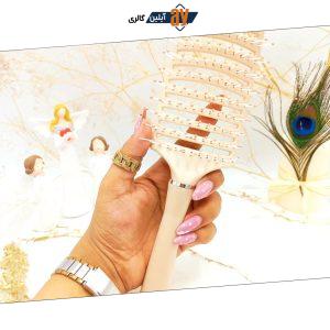 برس مو اکستنشن رنگ طلایی