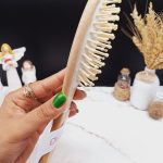 برس مو بامبو چوبی کوچک  با کیفیت COMB