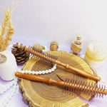 برس مو نسوز چوبی مدل پیچی