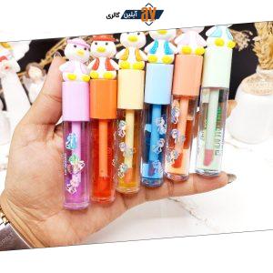 برق لب حرارتی و ویتامینه طرح اردک هدا مات می HUDA MATTE ME  کد X249
