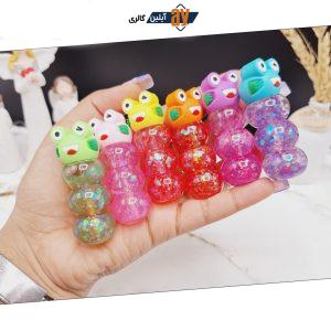 برق لب شاین دار طرح قورباغه برند موکالر Mocallure کد Moc145