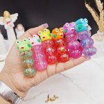 برق لب شاین دار طرح قورباغه برند موکالر Mocallure کد Moc145