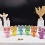 برق لب شاین دار طرح پاپیون برند چانلانیا CHANLANYA کد 8796